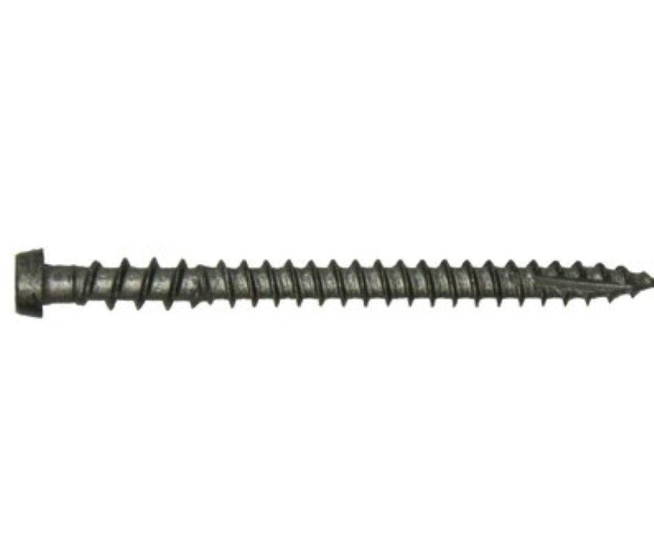 Camo 0349474 Cap Stock Deck Screw, Grey, 3" x #10