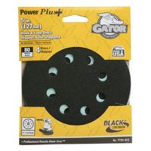 Gator 7722-012 Premium Sanding Disc, 5", 80 Grit