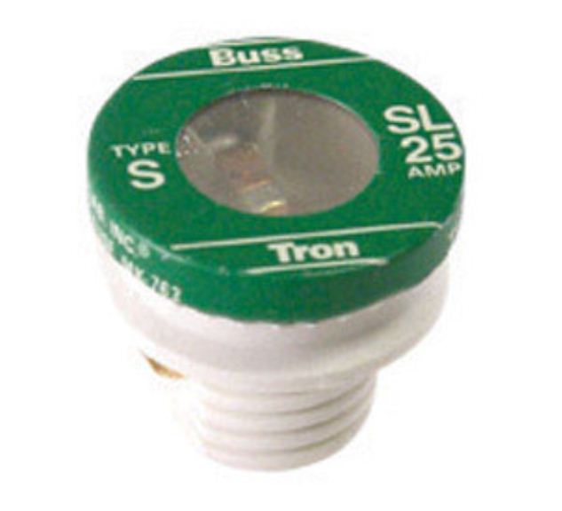 Bussmann BP/SL-25 Tamper Proof Plug Fuse