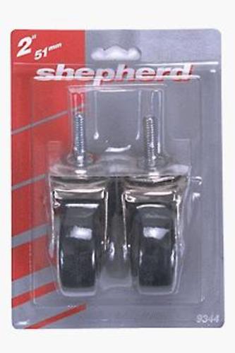 Shepherd Hardware 9344 Stem Caster Rubber Wheel