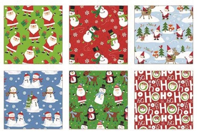 Holiday Basix 68105 Juvenile Christmas Gift Wrapping Paper, 35 Sq. Ft.