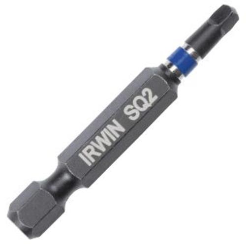 Irwin 1837477 Square Recess Impact Power Bit, #2 x 2"