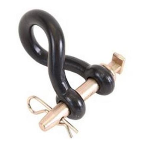 Koch 4004593/M8295 Heavy Duty Tractor Twisted Clevis, Black