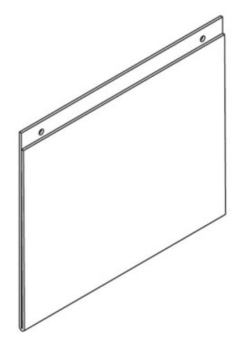 Southern Imperial R16-11X85AHFSH Sign Holder, 8.5"x11"