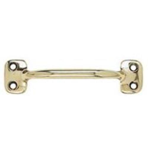 Stanley Hardware 804045 Solid Brass Sash Pull, Bright Brass