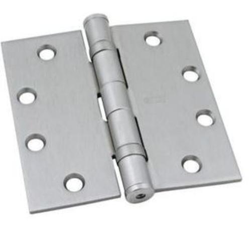 Stanley Full Mortise Hinge, Satin Chrome, 4.5" x 4.5"