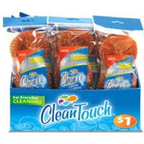 Clean Up 8872 Cleaning Scourer 3-Pack, Copper