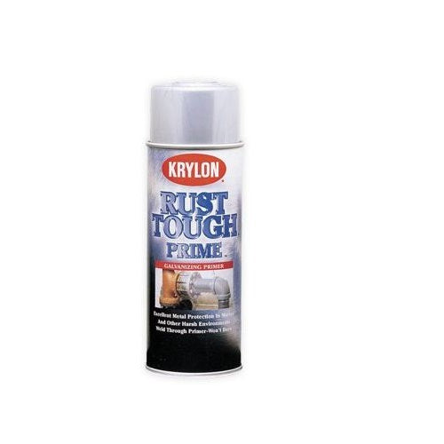 Krylon RTA9255 Rust Tough Prime Galvanizing Primer, 12 Oz