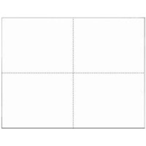 Docuprint Forms & Signs 4 Sheet White Outdoor Sign 5-1/2"x4-1/4", White