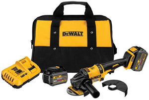 DeWalt DCG414T2 Flexvolt Grinder 2 Battery Kit, 60 V Max