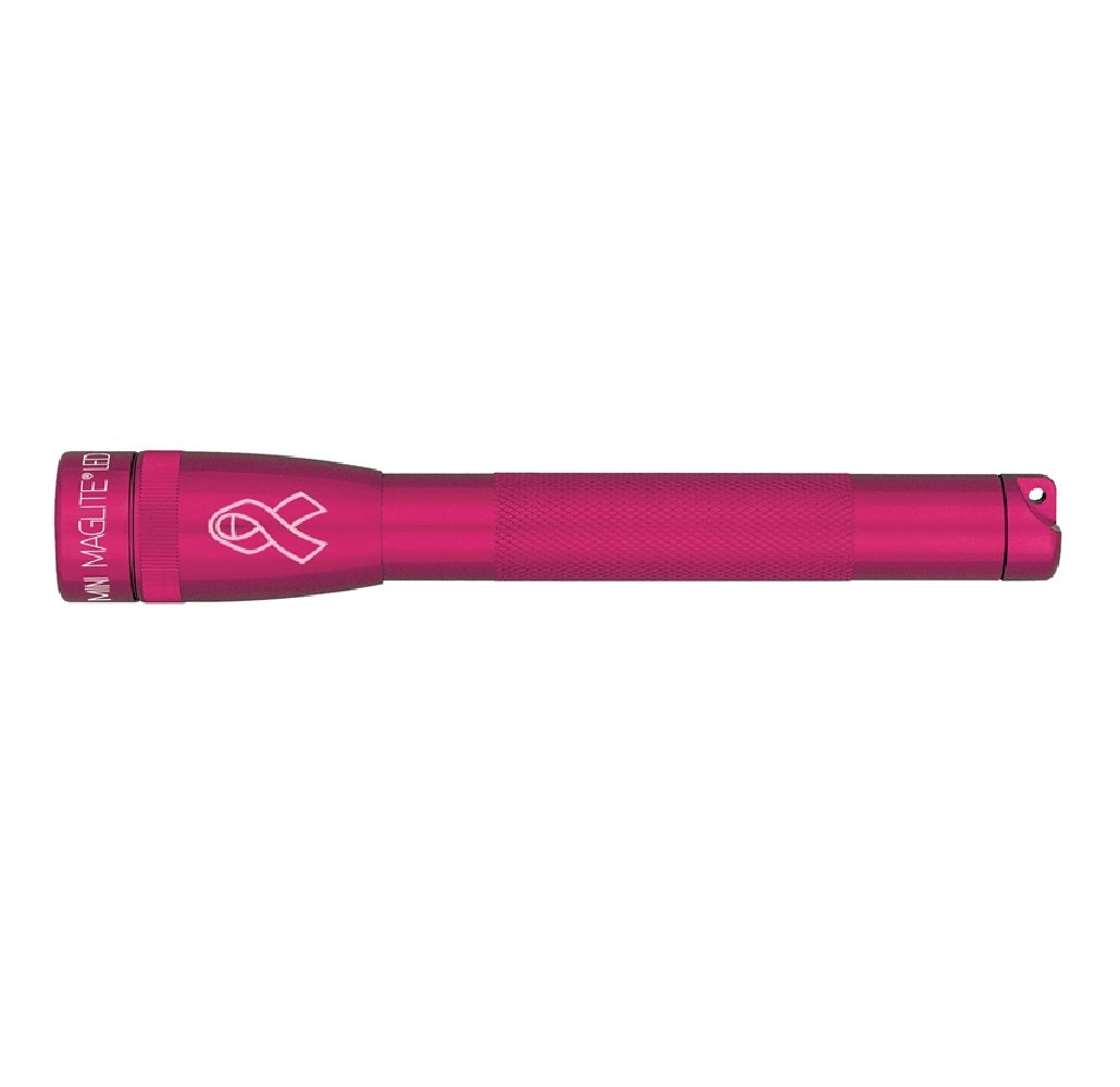 Maglite SP22MWH Mini 2AA LED Flashlight, Pink