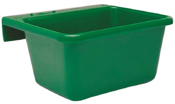 Fortex/Fortiflex 1306603 Small Over The Fence Feeder, 5 Qt, Green