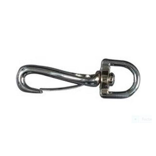 Baron 437-1/2 Round Eye Spring Snap, 1/2", Nickel Plated