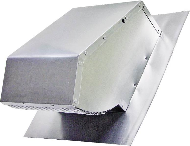 Lambro 116 Range Hood Roof Cap, Aluminum