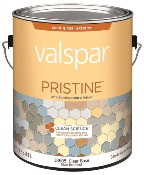 Valspar 18605 Pristine Exterior Paint & Primer, Gallon