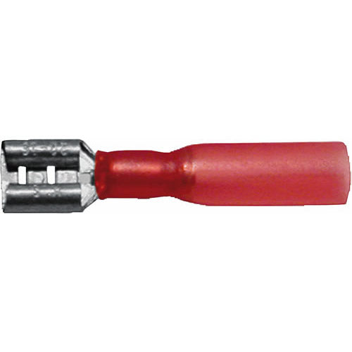 Calterm 65741 Shrink Seal Female Disconnect, 22-18 AWG, Red