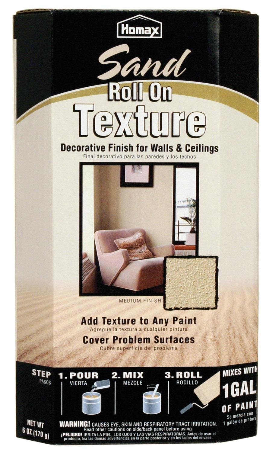 Homax 8474 Sand Roll-On Paint Texture, 6 Oz