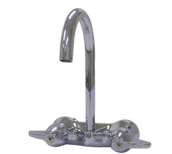 B & K 123-005 Two Handle Code Pattern Bath Faucet, 3/4"