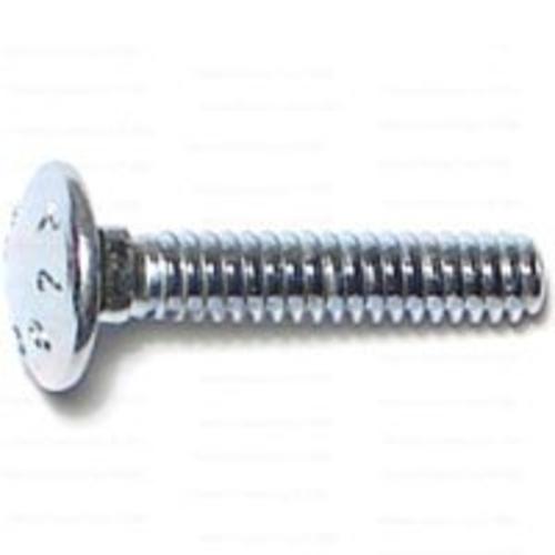 Midwest 24241 Carriage Bolts, Zinc, 10-24 x 2"