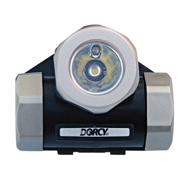 Dorcy 41-2091 Metal Gear Adjustable LED Headlight Flashlight, 80 Lumens