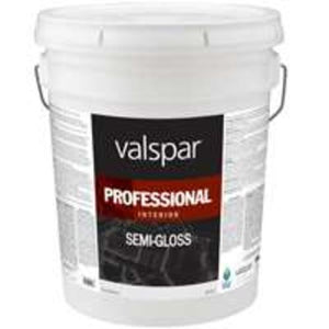 valspar 11911 Professional Interior Latex Paint, 5 Gallon, Light Base