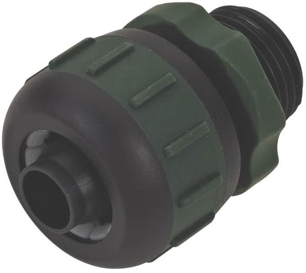 Landscapers Select GC637 Garden Hose Coupling, Yellow and Black, 5/8 in to 3/4 in