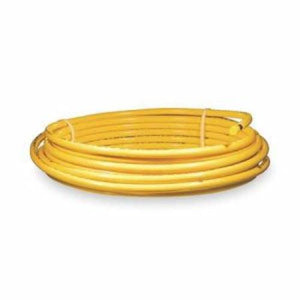 B & K Industries DY06050 Plastic Coated Copper Tube, Yellow, 3/8" x 50'