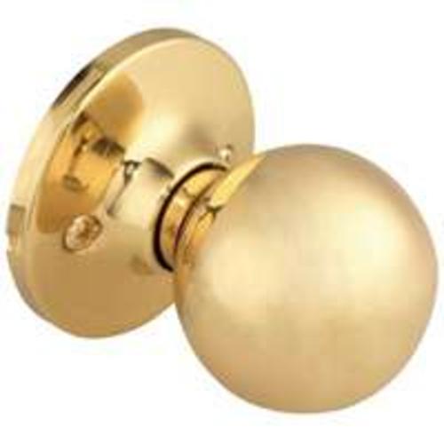 Mintcraft 6072PB-DM Ball Dummy Knob Polished Brass Visual Pack