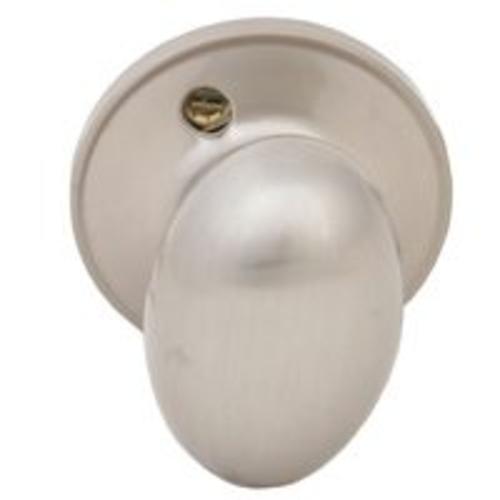 Mintcraft TYLX240/TYLP40V Egg Dummy Knob, Satin Nickel