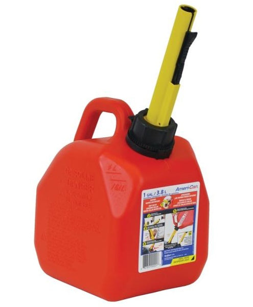 Scepter 00001 Ameri-Can EPA & CARB Gas Container w/ Self Venting Spout, 1-Gal