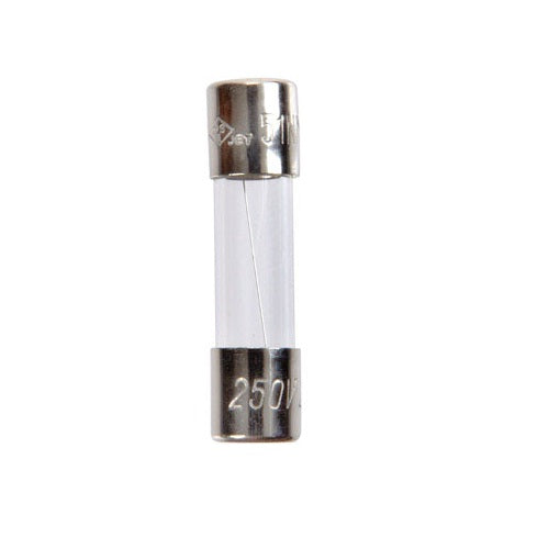 Jandorf 60684 GMA Glass Tube Fuse, 2.5 Amp, 250 Volts