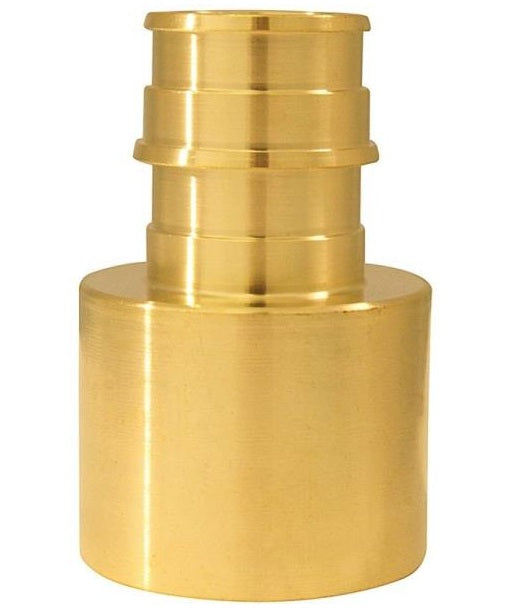 Apollo EPXFS341 Female Pipe Reducing Adapter, Brass, 1" x 3/4"
