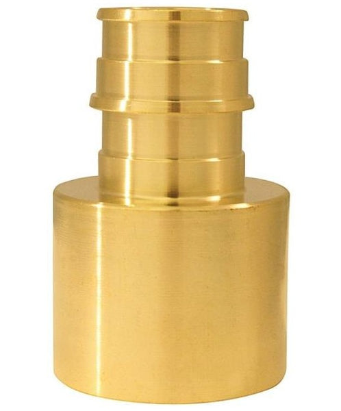 Apollo EPXFS341 Female Pipe Reducing Adapter, Brass, 1" x 3/4"