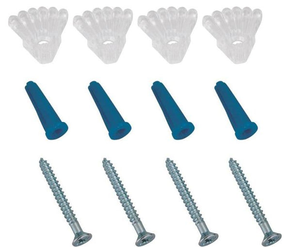 Mintcraft  PH-1211433L Mirror Holder, 1/8", Plastic