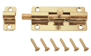 Prosource 20487CZB-PS Barrel Bolts, Steel, 5"