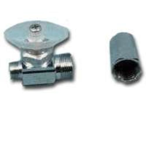 Plumb Pak PP20321LF Angle Transitional Water Supply Line Valves, 1/2" X 3/8", Chrome