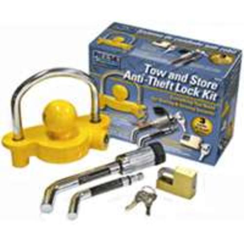 Reese Towpower 7014700 Tow 'N Store Anti-Theft Lock Kit, Steel