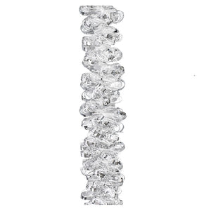 Holidaytrims 3686013 Garland, Silver/Snow White