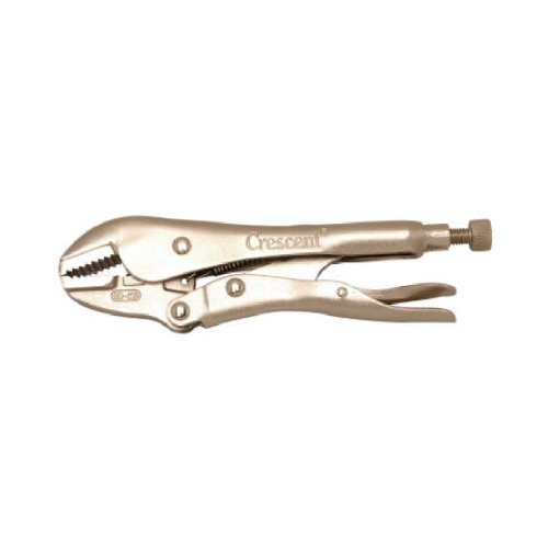 Crescent C7CV 7-Inch Curved Jaw Locking Plier with Wire Cutter