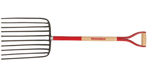 Razor-Back 76144 10 Tine Cotton Seed Fork, Forged Steel