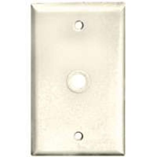 Cooper Wiring PJ11A 1Gang Phone & Coax Plate - Almond