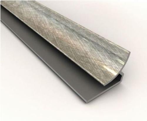Fasade 92821 J-Inside Corner Trim, Silver, 18"