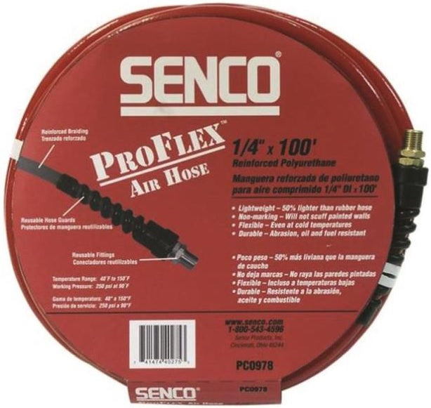 Senco PC0978 Proflex Air Hose, 1/4" x 100'