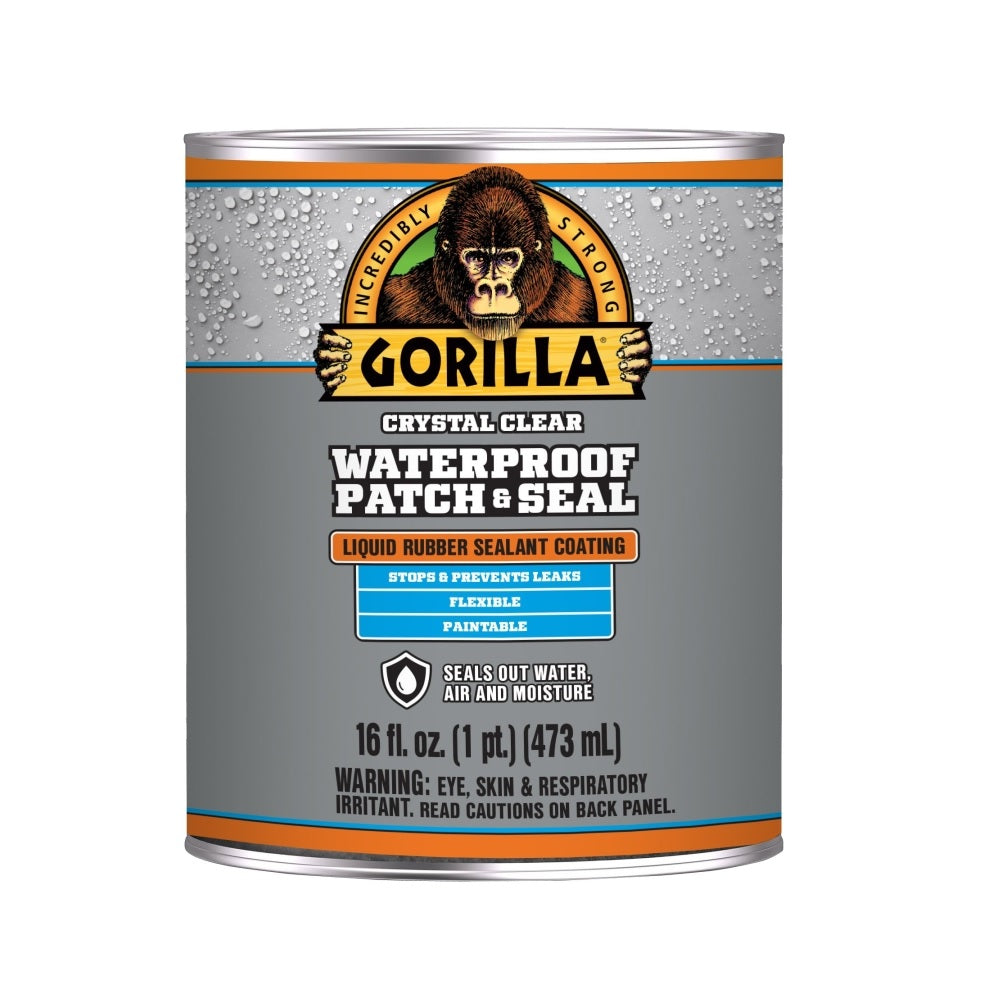 Gorilla 105367 Patch and Seal Liquid, Clear, 16 oz