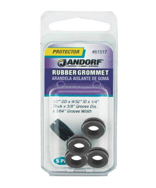 Jandorf 61517 Rubber Grommet, 3/8"