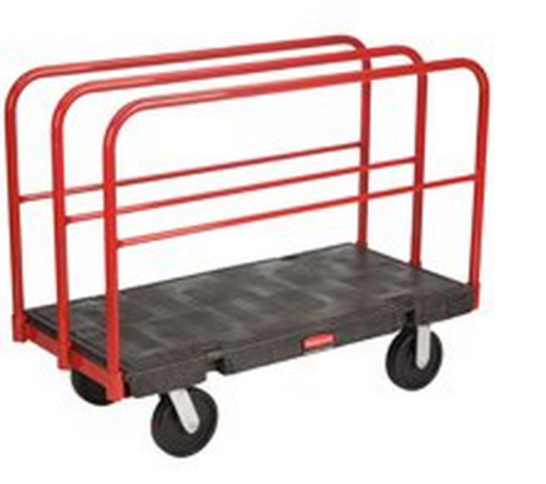 Rubbermaid FG446800BLA Sheet & Panel Truck, 48" X 24"