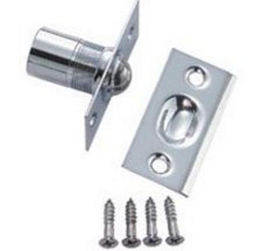Mintcraft CB-03CH Square Ball Catch, Bright Chrome, 2-1/8"