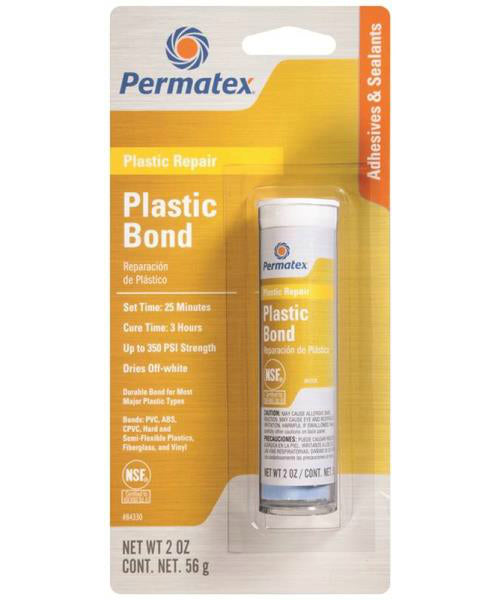 Permatex 84330 Plastic Bond Epoxy Stick, 2 Oz