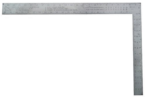 Stanley 45-300 Aluminum Carpenters Framing Square, 24" X 2"