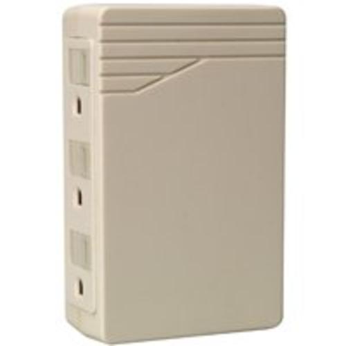 Woods 0412018821 Multiple Outlet Strips, 6 Outlet, White